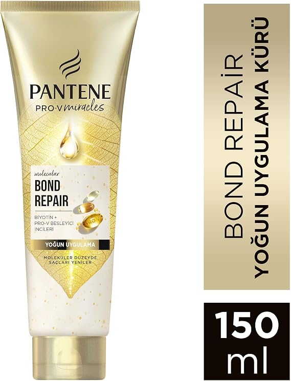 PANTENE PRO-V Miracles Molecular Bond Repair Yoğun Uygulama Kürü Pro-V Besleyici İnci ile 150 ml