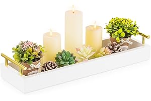 Hanobe Rectangle Long Narrow Tray: Decor for Dining Room Table