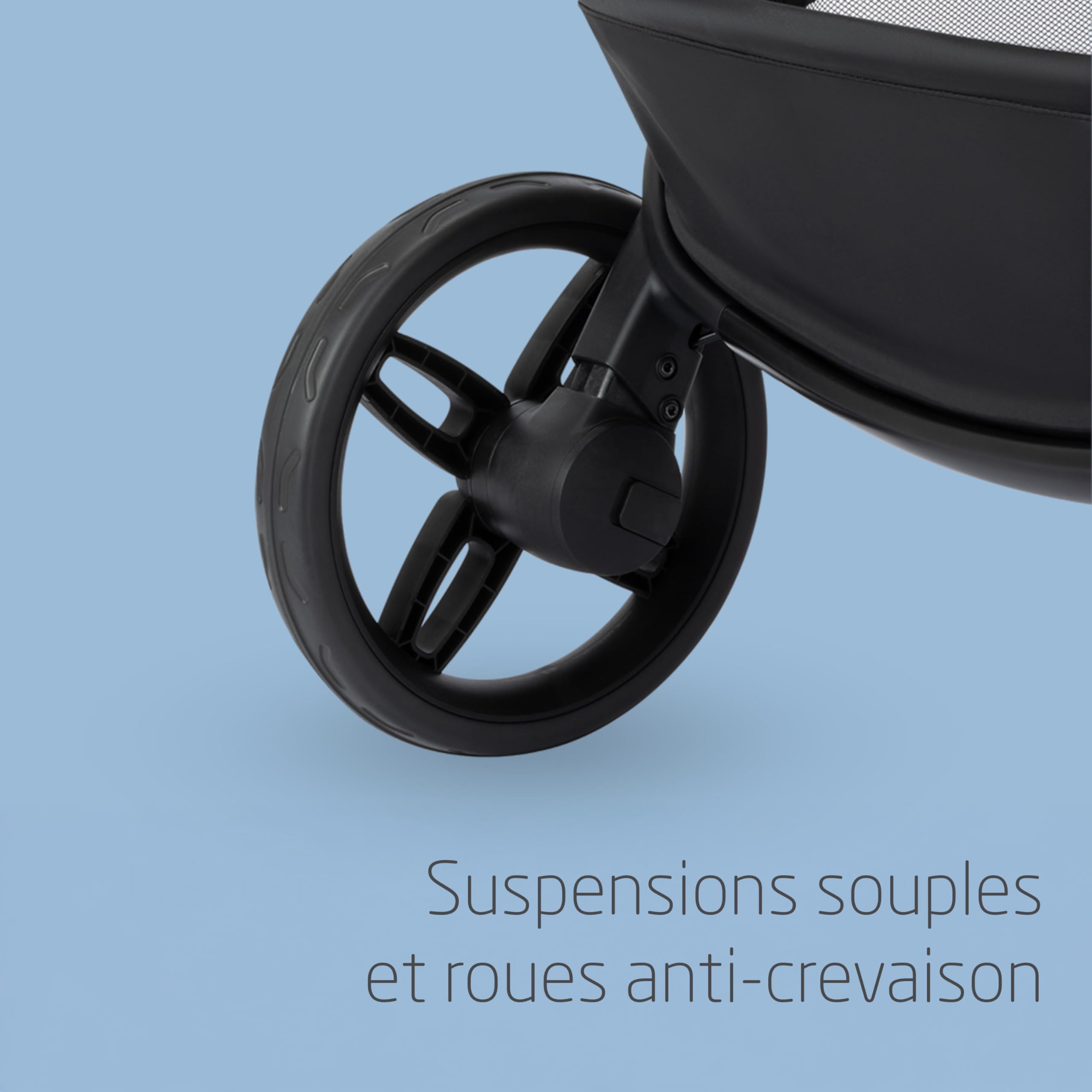 Maxi Cosi Zelia Select Trio, Poussette 3 en 1 Avec Siège auto, 0-4 ans (0-22 kg), Pliage D'une Seule Main, Poussette Trio Compacte et Réversible, Avec Siège auto Bébé CabrioFix S i-Size, Gris