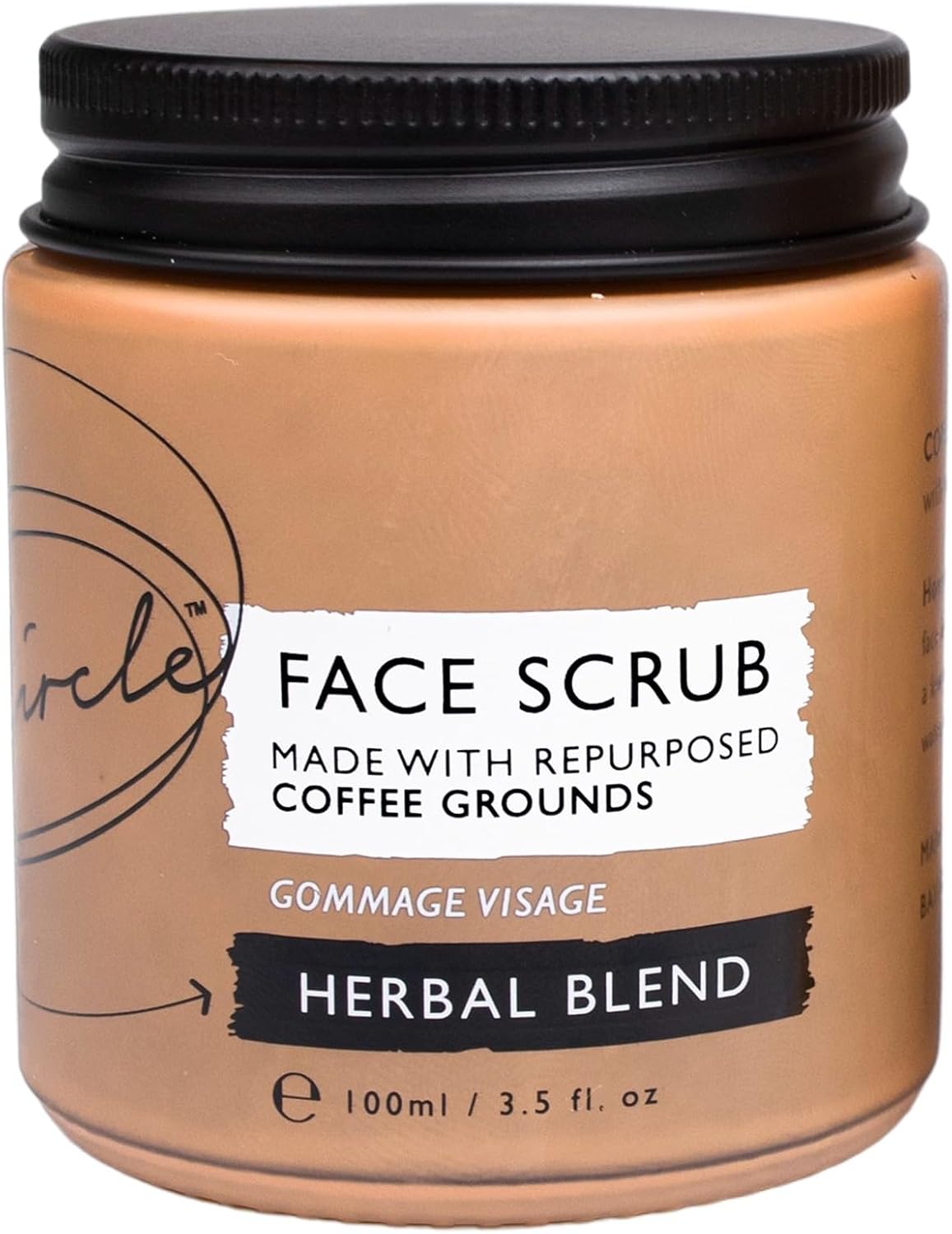 UpCircle Coffee Face Scrub Herbal Blend For Oily, Combination + Spot