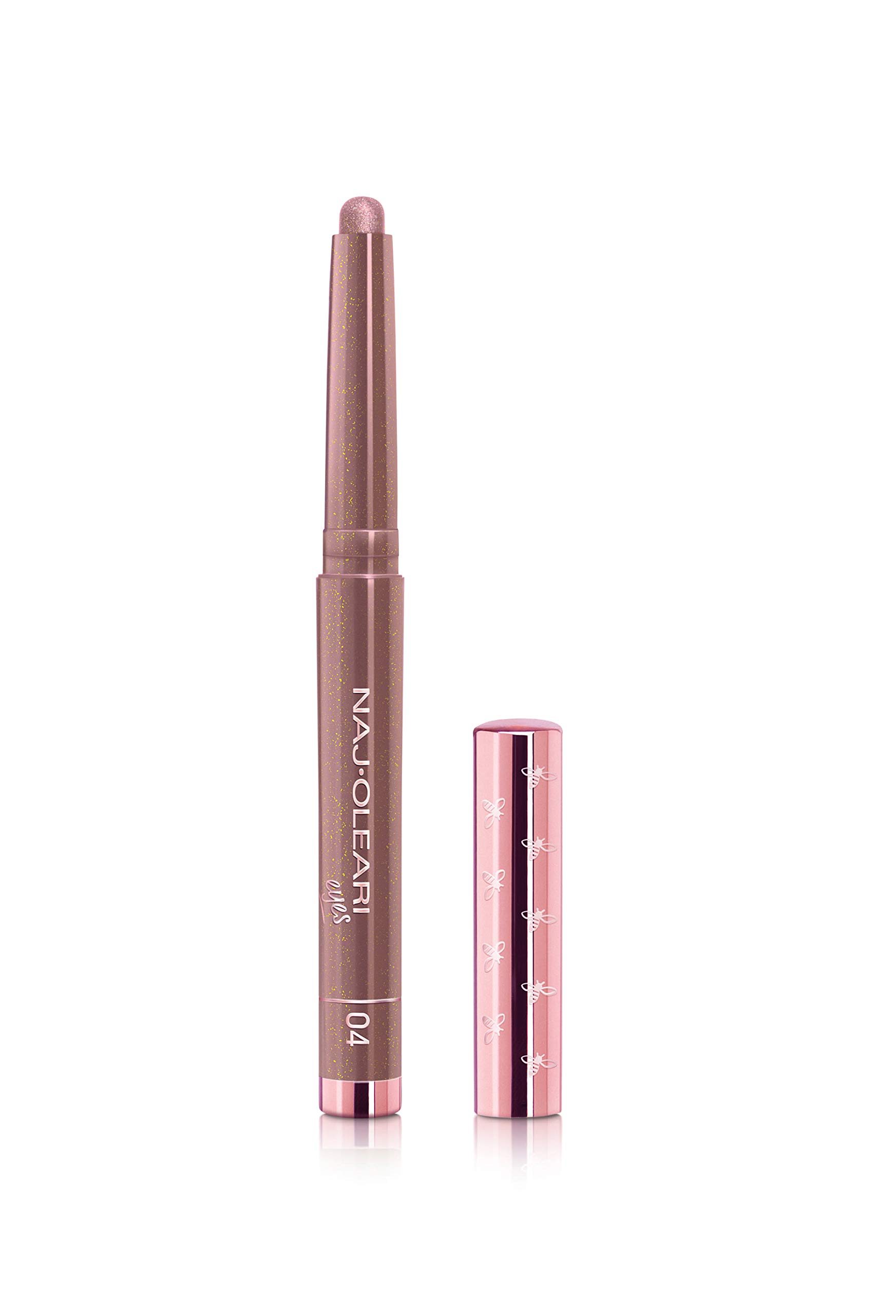 NAJ-OLEARI Absolute Stay Eye shadow Make-up Face 04 Brown Golden