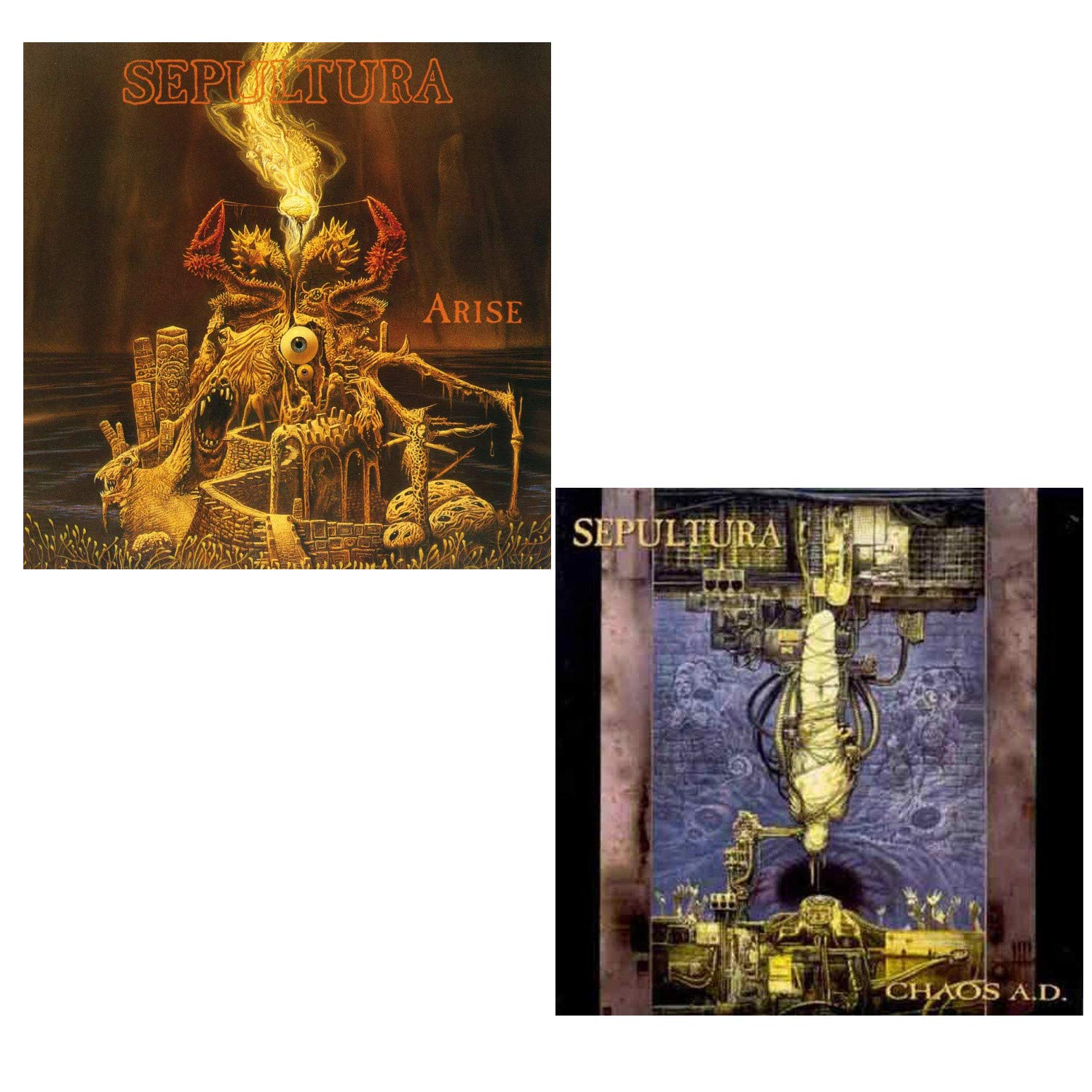 Arise - Chaos A.D. - Sepultura Album Bundling