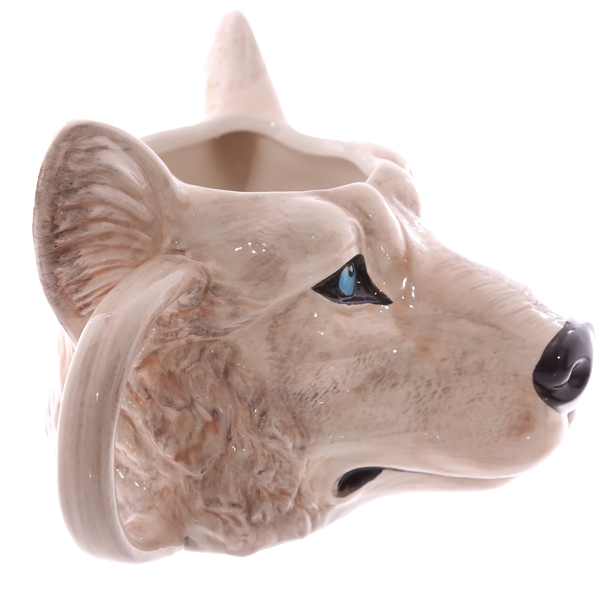 Puckator Wolf Head Porcelain Mug - 300ml Funny Large Coffee Mug, Gift For Girlfriend Or Boyfriend - View #11