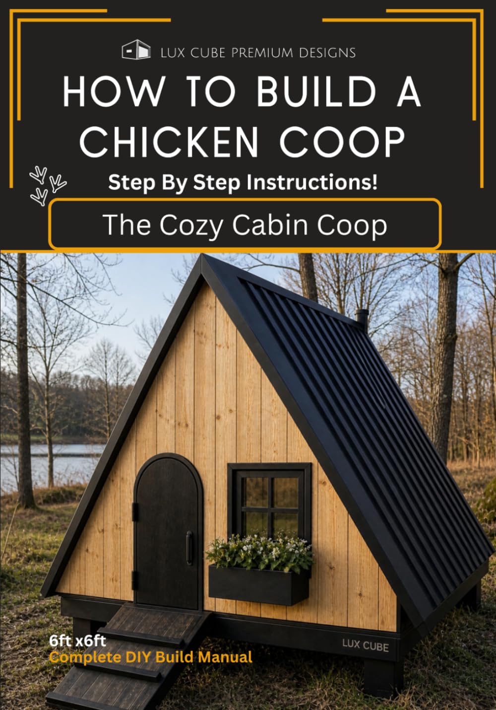 How to build a chicken coop: A comprehensive step by step guide to building a 6x6 A-frame coop