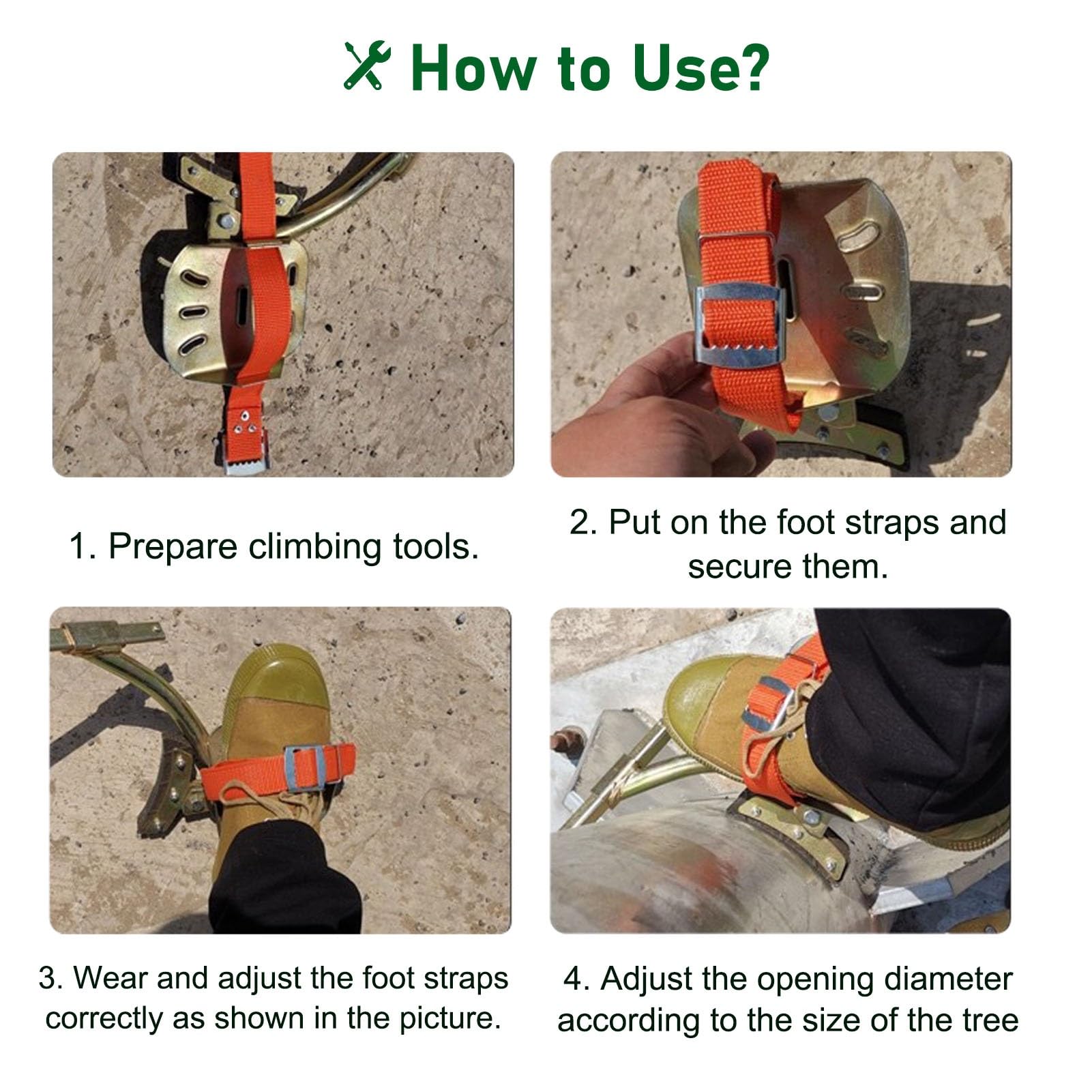 Scarpe da arrampicata con cordino, supporto 150 kg, attrezzatura essenziale per elettricisti e professionisti