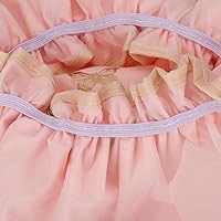 Vista 9 de Tbestmax Gorros de ducha para mujeres y niñas de larga duración, reutilizables, impermeables, gorro de baño, doble capa impermeable, 4