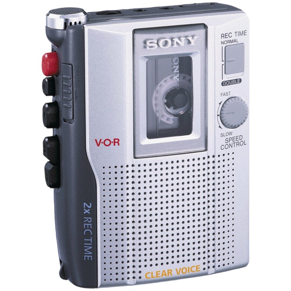 Sony TCM-210DV Standard Cassette Voice Recorder [Electronics