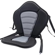 Kayak Seat Cushion for Bote Rackham Aero 2022Now, Thicken Padded Seat Cushion with Back Support, Non-Slip Base, Adjustable Straps for Canoes and Paddle Board