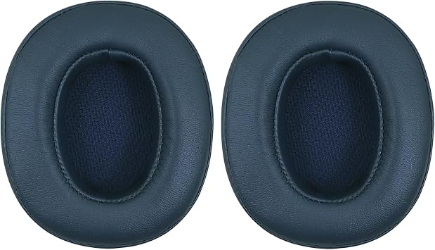 Replacement Ear Pads for Skullcandy Crusher Wireless/Evo/ANC Hesh 3/EVO/ANC, Headphones Earpad Cushions, Headset Ear Covers Also Fit Skullcandy Venue Wireless Headphones-Dark Blue