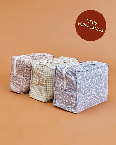 Molis&Co - Krabbeldecke 120x120 cm - 100% Baumwolle (OEKO-TEX) - Multifunktionale Spielmatte, Dick & Weich Gepolstert - Ideal als Babydecke & Spieldecke - Mint Tea - 5