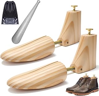 JJDPARTS Wooden Boot Tree, Shoe Tree for Boots, Shoe Stretcher & Shaper for for