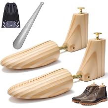 JJDPARTS Wooden Boot Tree, Shoe Tree for Boots, Shoe Stretcher & Shaper for for Men Women