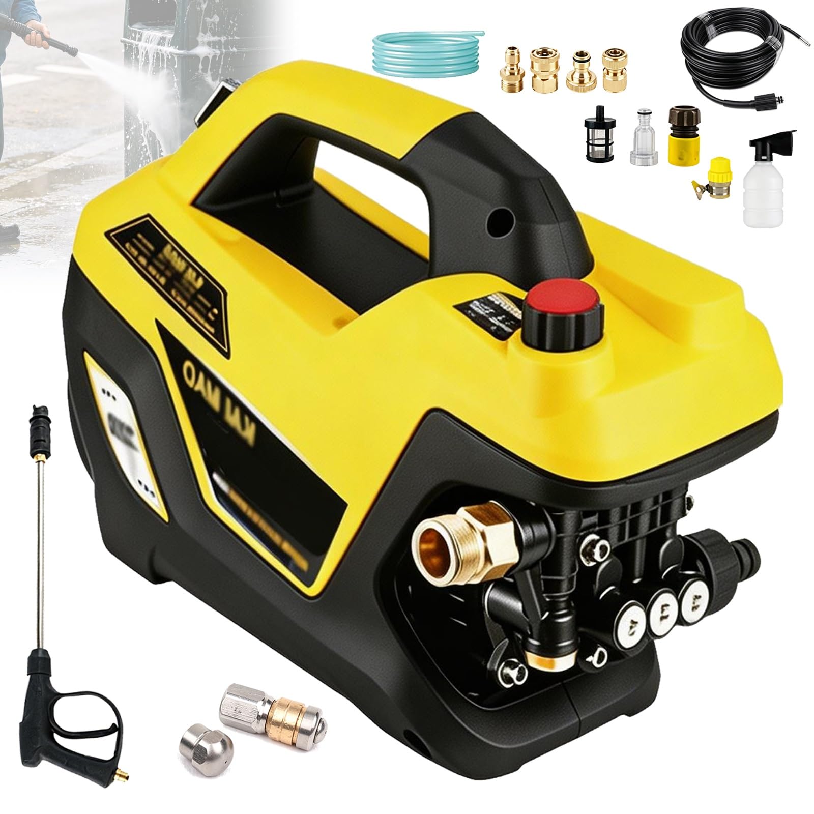 Nettoyeur haute pression electrique pour deboucher les canalisations