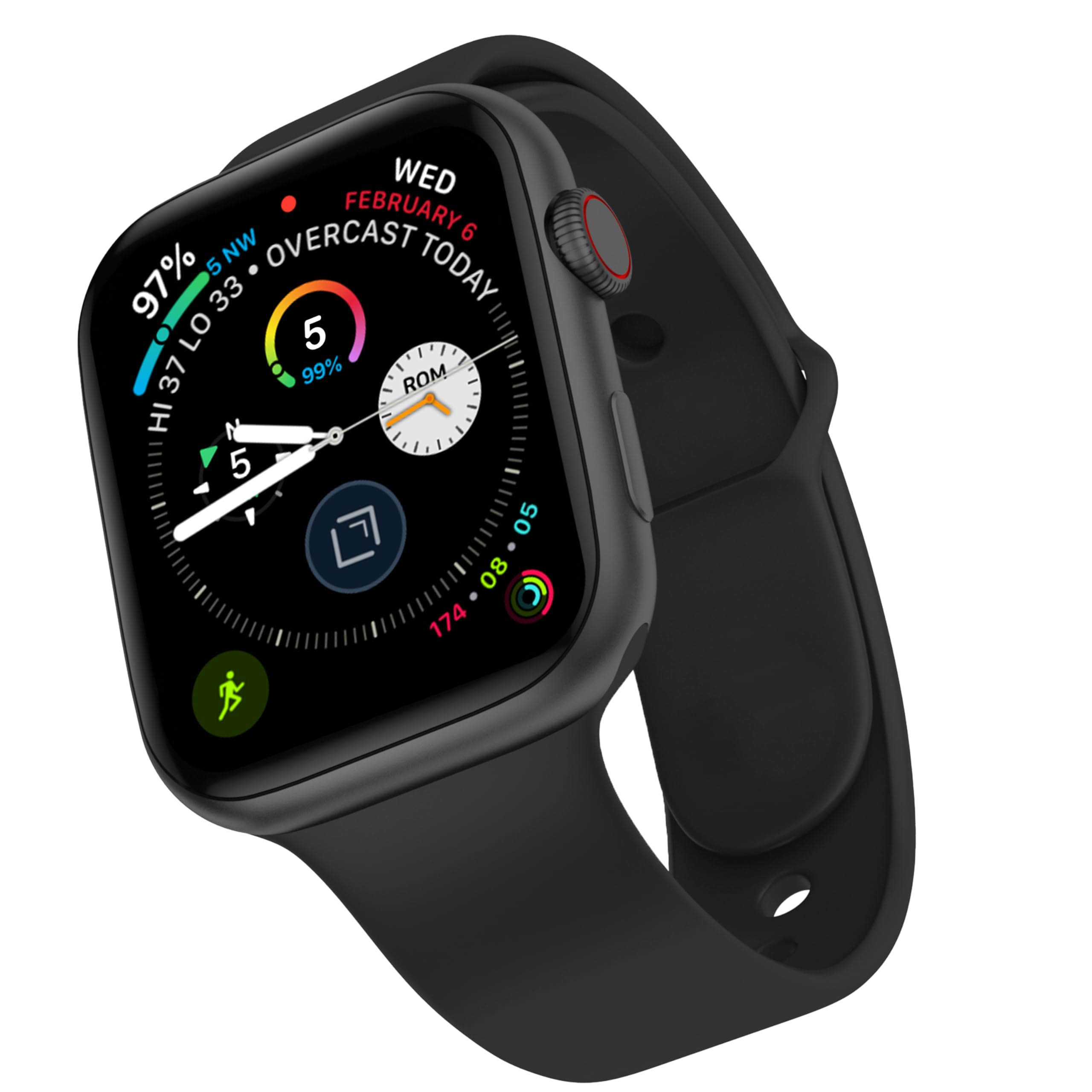 Adcom Ignite Voice 1.85" Big Display Smart Watch with Bluetooth Calling, 200+ Watch Faces, 60 Sports Modes, Real Heart Rate Sensor & 7 Days Battery (Black) (B0CH16JJRR) Amazon Price History, Amazon Price Tracker
