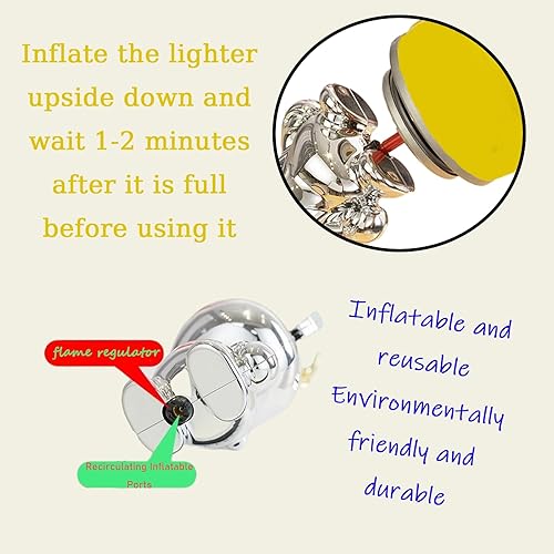 Miniatura 7 de DKLIMA Lindo encendedor rosa, recargable y ajustable, llaveros geniales, estéticos Kawaii con diseño de cumpleaños, adecuado para enviar regalos de