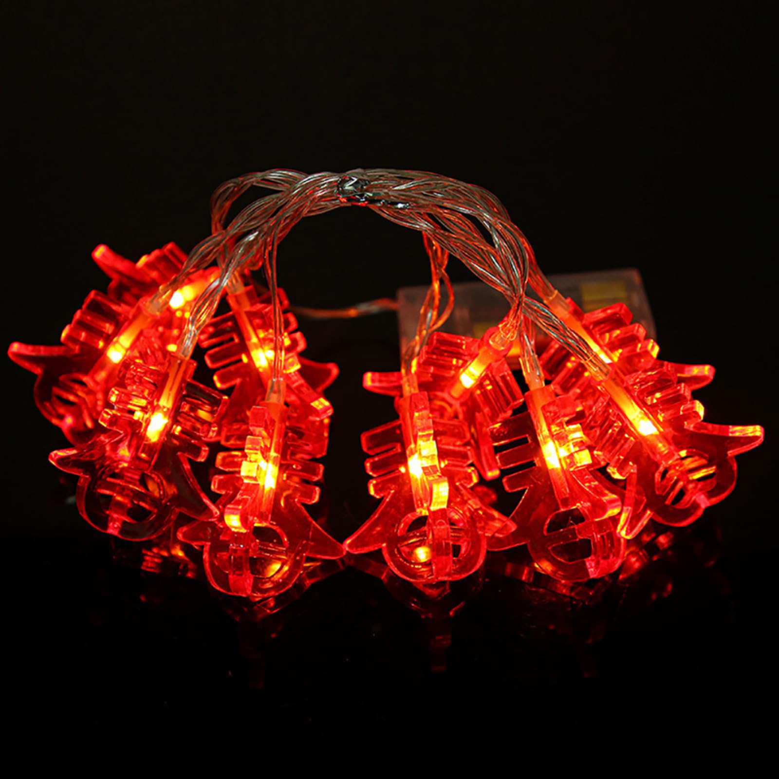 Catena Luminosa Di Capodanno|Luci Natalizie Per Decor Festival|Luci Bianche Calde A LED Luce Ambientale In Filo Di Rame Per Il Patio Della Camera Da Letto Di Natale,B,3m(9.8 piedi)-20LED-USB