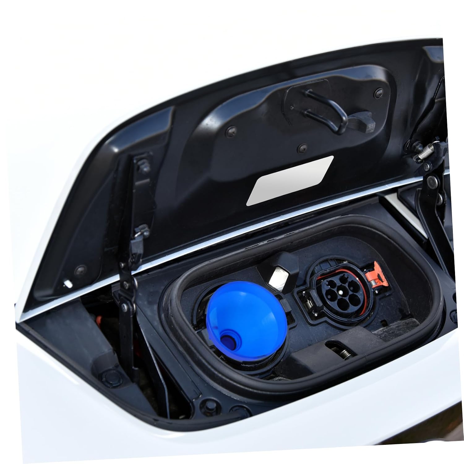 Alipis Capless Gas Funnel Long Neck Funnel Filter Oil Filler for Car Automotive Versatile Tool