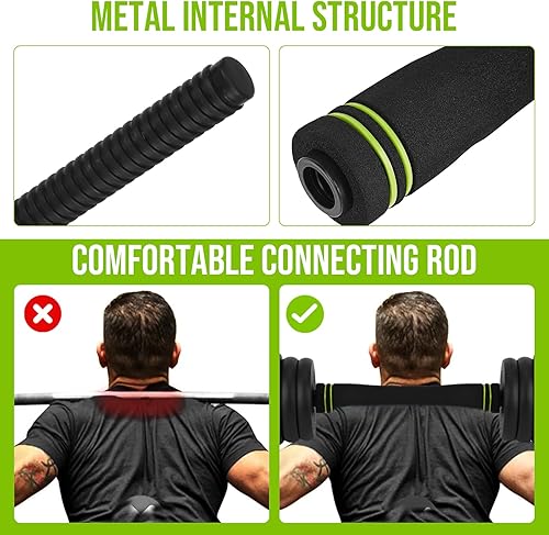 Miniatura 6 de Juego de mancuernas ajustables, pesas ajustables de 30446688 libras, juego de peso libre para gimnasio en casa