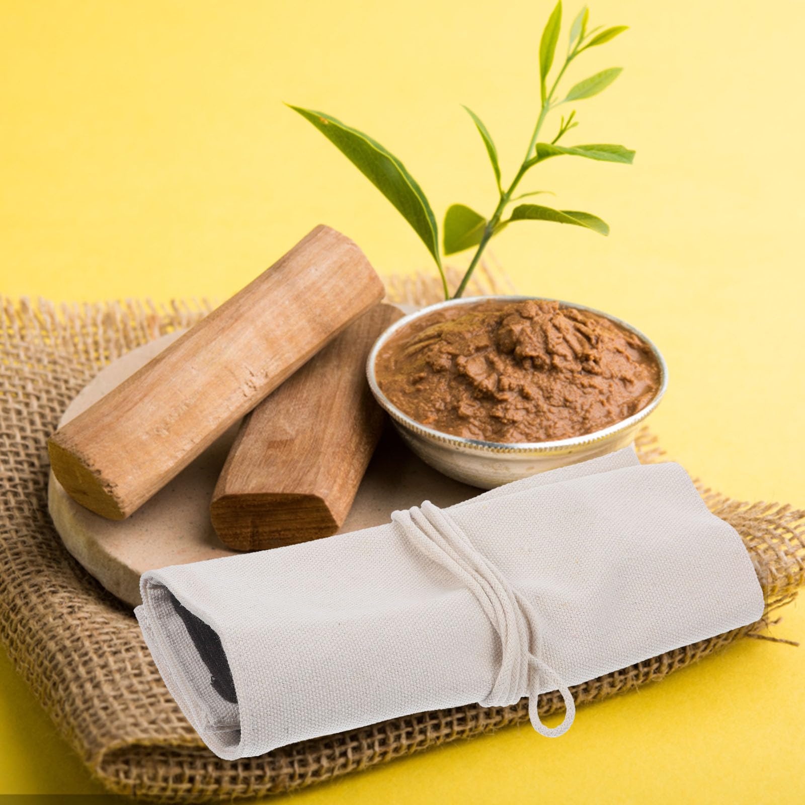 Set di 7 Pezzi Strumenti in Ottone per Incenso Borsa, Accessori Decorativi Facili da Usare per Meditazione e Aromaterapia in Soggiorno e Bagno