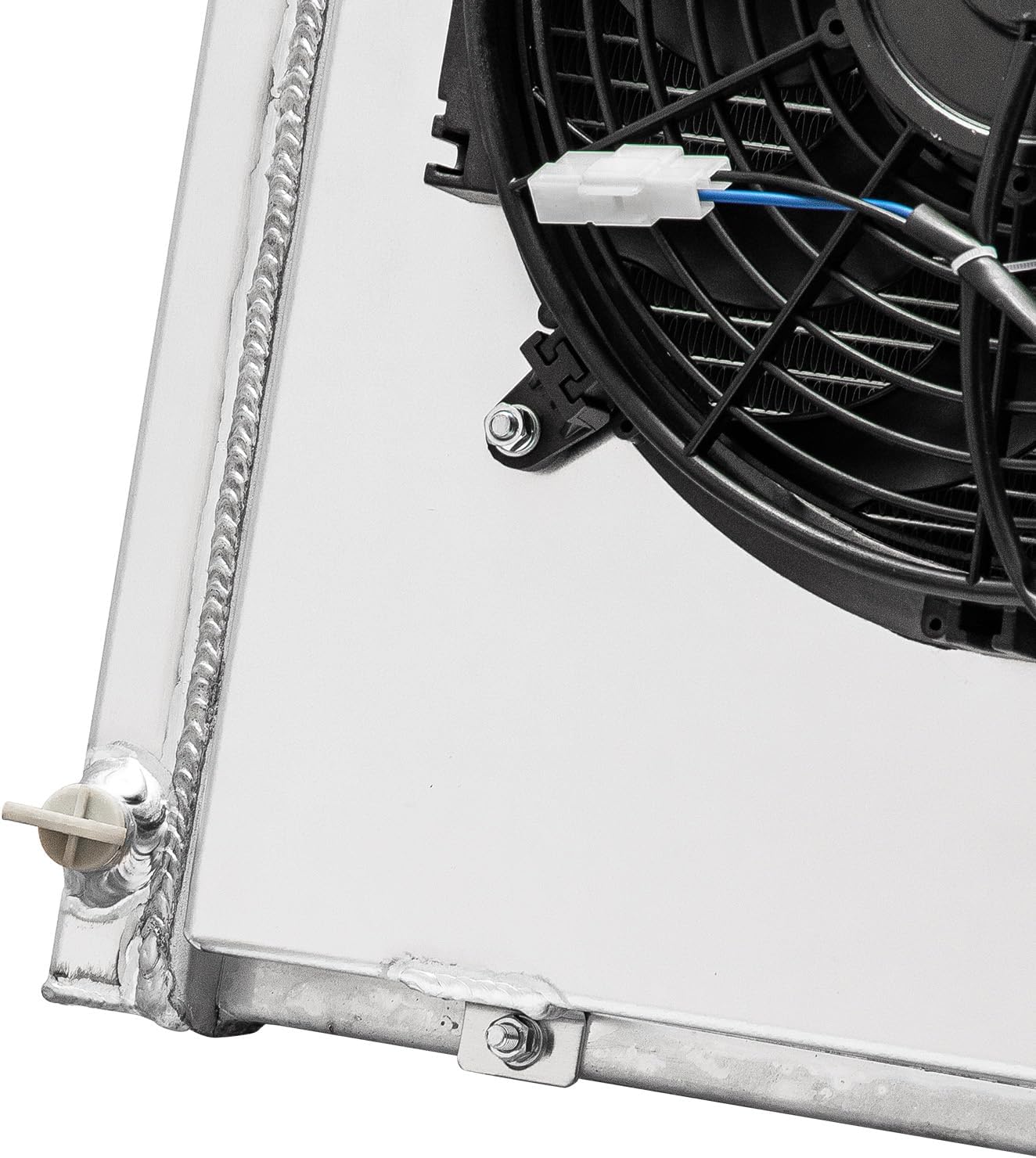 3 Row Core Radiator For 1973-1990 Chevy Caprice C10 C20 C30 K10 K20 K30 Suburban El Camino Malibu Radiador Aluminum CC161 Radiators Shroud fan