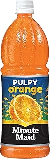 Minute Maid Pulpy Orange Juice drinkÂ | Pulpy Orange Ready-To-Serve Drink, PET Bottle, 1 L