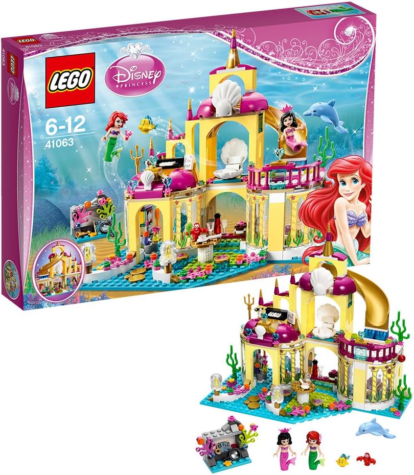 Amazon Com Lego Disney Princess Ariel Sea Palace Toys Games