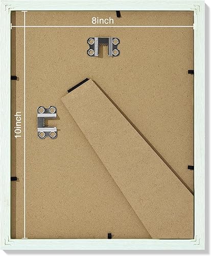 Miniatura 6 de Vittanly - Juego de 9 portarretratos, plexiglás resistente a rupturas, exhibe fotos de 8 x 10 pulgadas o, con paspartú, de 5 x 7 pulgadas, marcos