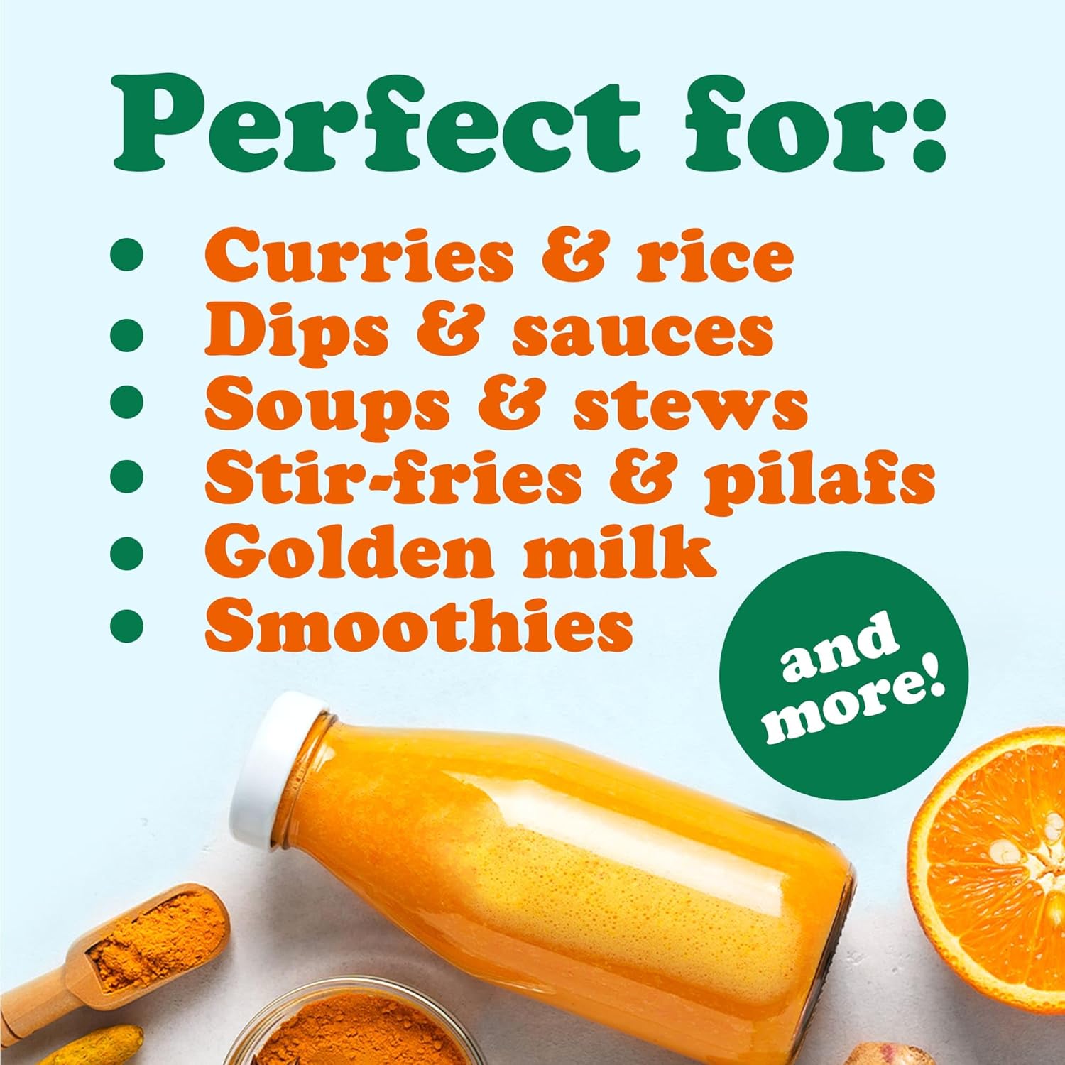 Food to Live Organic Turmeric Powder, 4 Pounds Non-GMO, Finely Ground Turmeric Root, Pure, Kosher, Vegan, Bulk. Fragrant Spice. Great for Asian, Middle East Dishes, Spice Blends, Beverages.