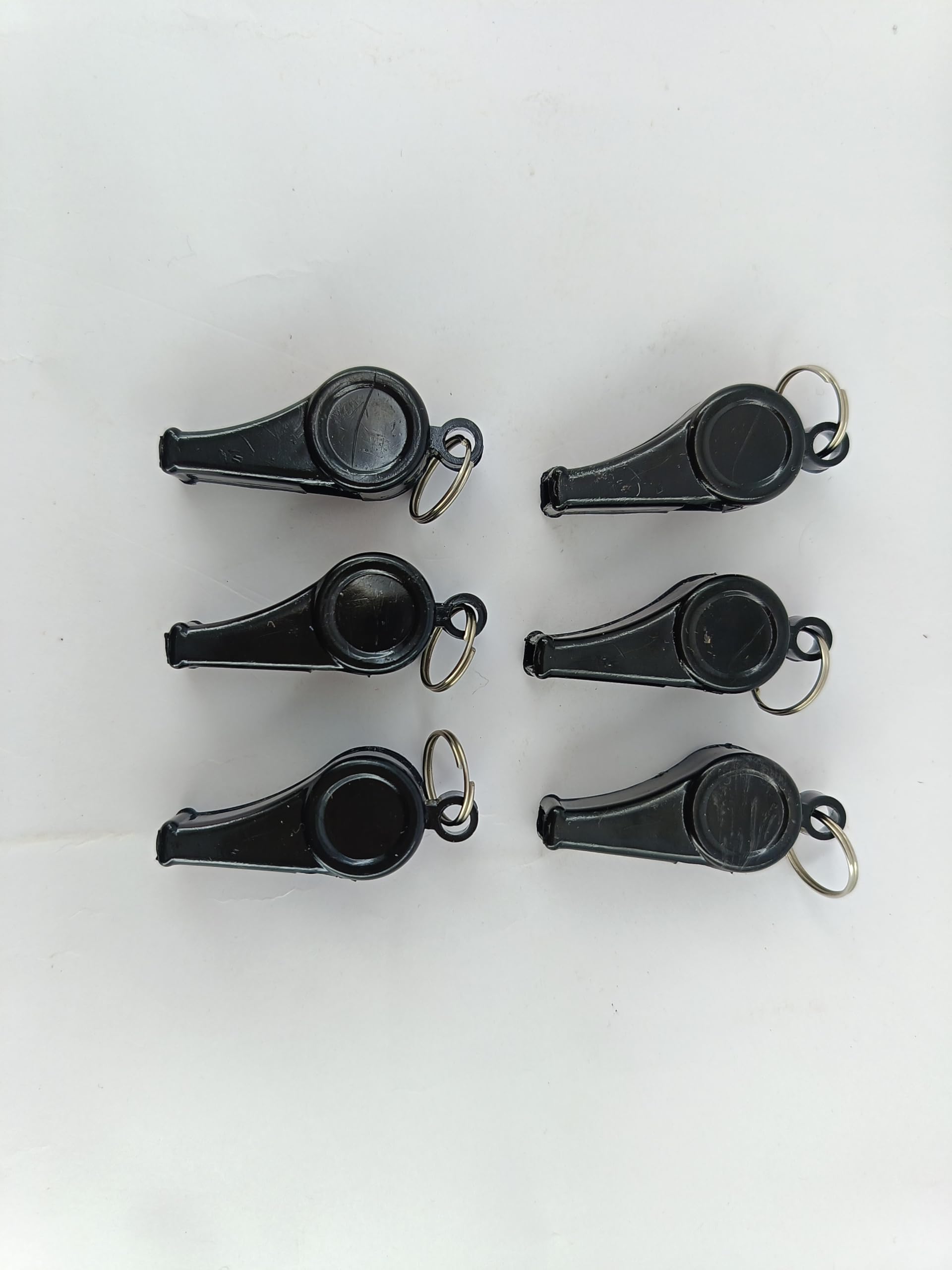 advancedestore Whistle, Loud Plastic Whistle for Referees Coaches Lifeguards Survival Emergency Football Basketball Soccer Hockey (Set of 6) 2
