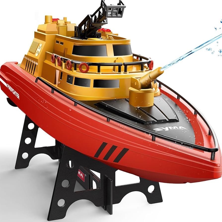 Amazon.com: SYMA Remote Control Boat, Big RC Boat Firefighter for