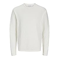 JACK & JONES Jjesummer Knit Crew Neck SN Maglione Lavorato a Maglia