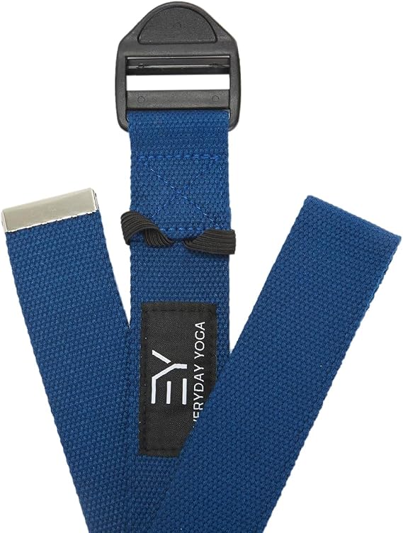 Everyday Yoga Super Strong Strap, Quiet Cinch Buckle, 6ft/8ft/10ft