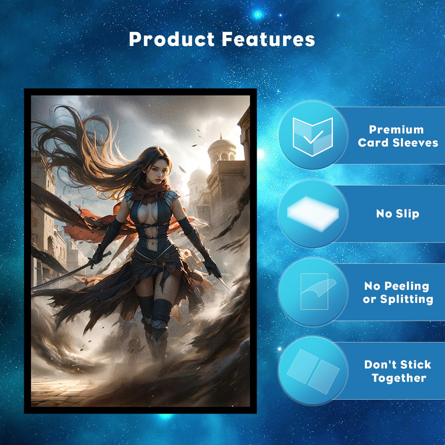 Amazon.com: Hypttior 100ct Matte Art Card Sleeves