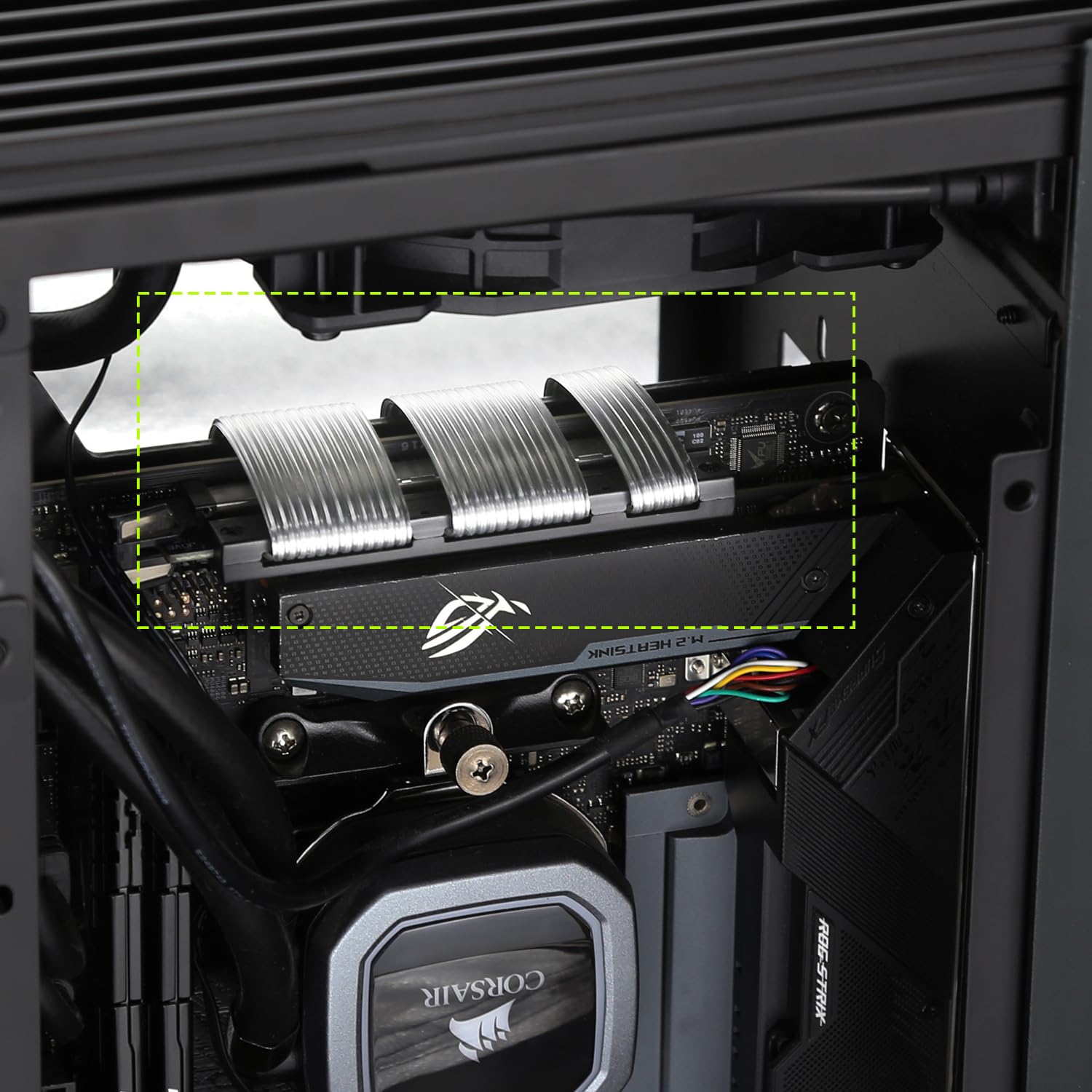 Amazon.co.jp: GIGA-MEGA PCIe 5.0 X16 ライザーケーブル ダブル