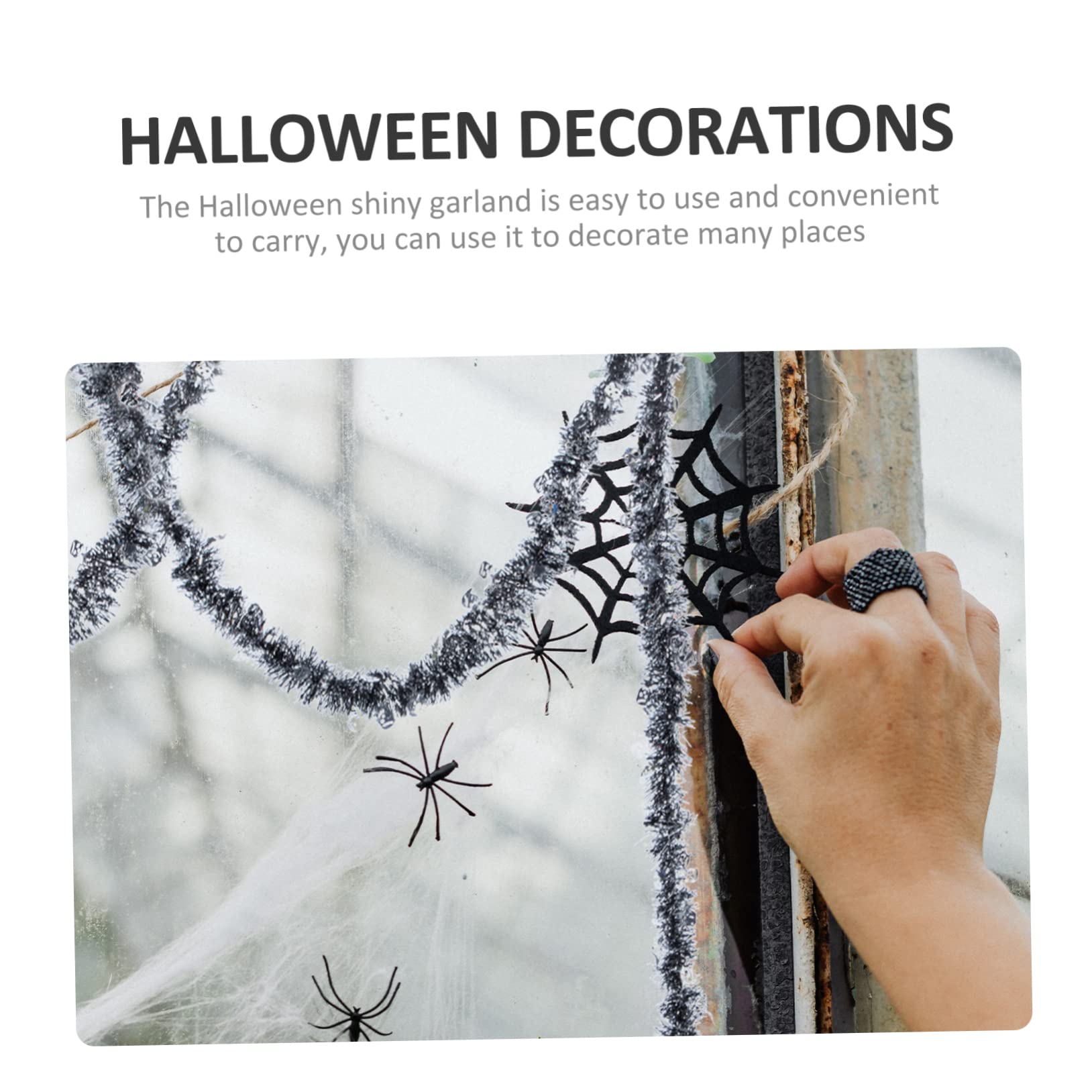 Cabilock 15 STK Halloween-Dekorationen Halloween-lichtergirlande Halloween-girlandendekorationen Weihnachtsdekorationen Im Freien Halloween-Kranz Girlande Halloween-ästhetik Das Haustier