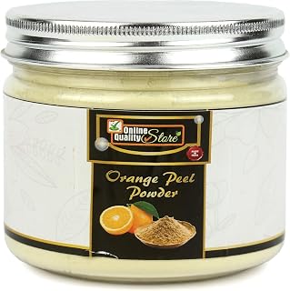 Online Quality Store Orange Peel Powder for Skin - 100g |Orange Peel Powder Face Pack | For Oil Control, Tan Removal, Acne Price In India