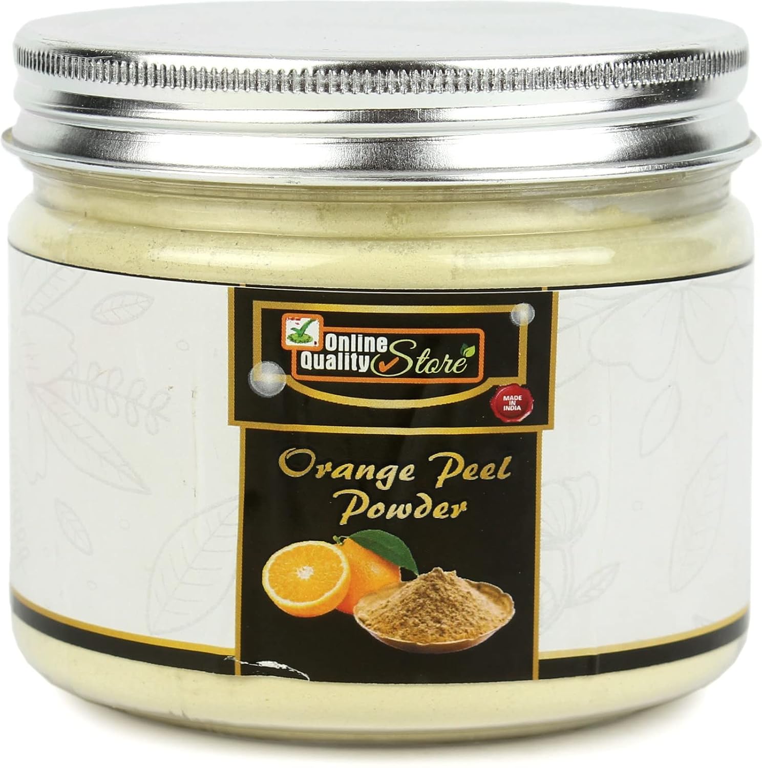 Online Quality Store Orange Peel Powder for Skin - 100g |Orange Peel Powder Face Pack | For Oil Control, Tan Removal, Acne...