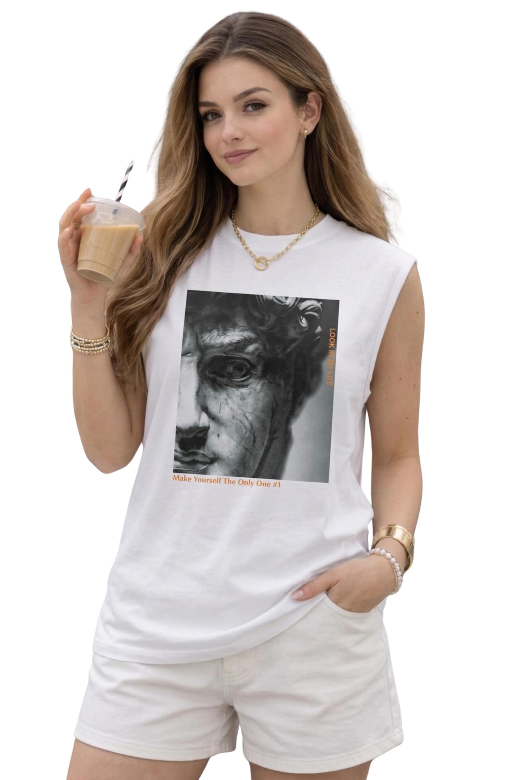 Women’s Printed Cotton Sleeveless Vest | Round Neck t-Shirt|Casual Gym Tank Top-M..J8299-picture-21