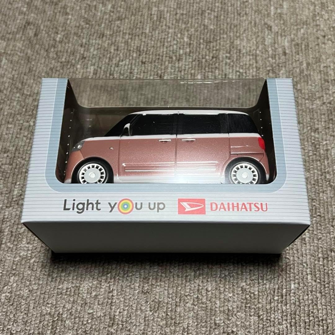 ムーヴ キャンバス プルバックカー アプリコットピンクメタリック