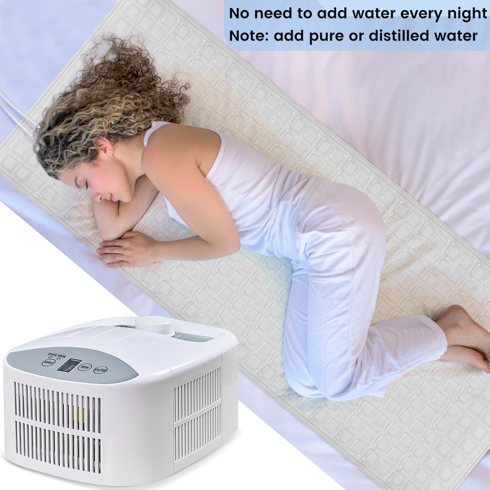 Amazon.com: Bed Cooling System, Cooling Mattress Pad
