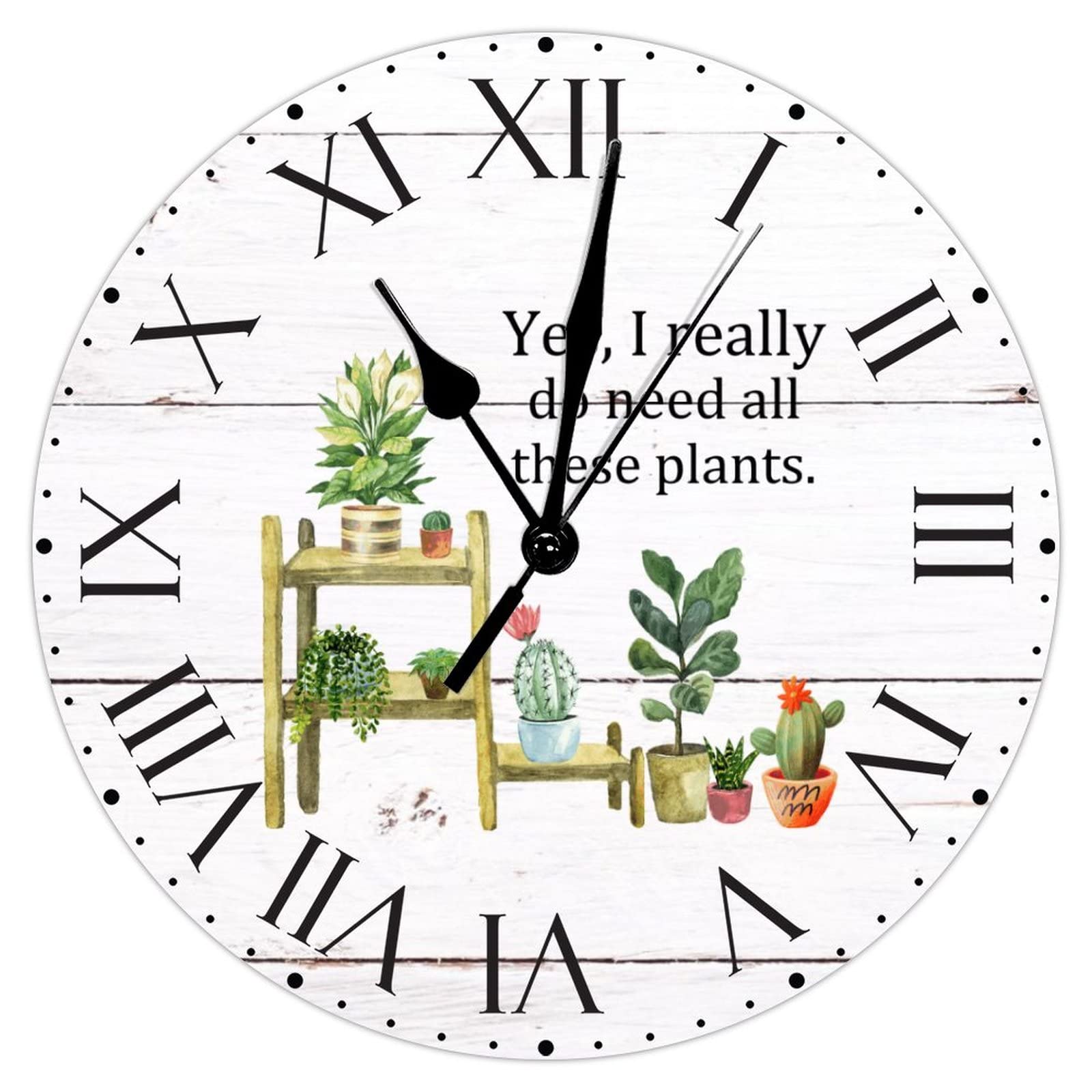 Grande horloge murale design durable en PVC au mécanisme de haute précision à pile