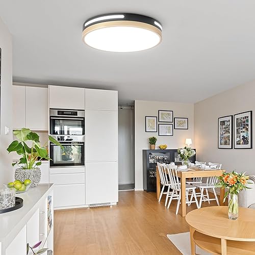 Miniatura 6 de Lámpara LED de techo de montaje empotrado dorada, paquete de 3 lámparas modernas para dormitorio, montaje en techo, regulable, lámpara de techo de