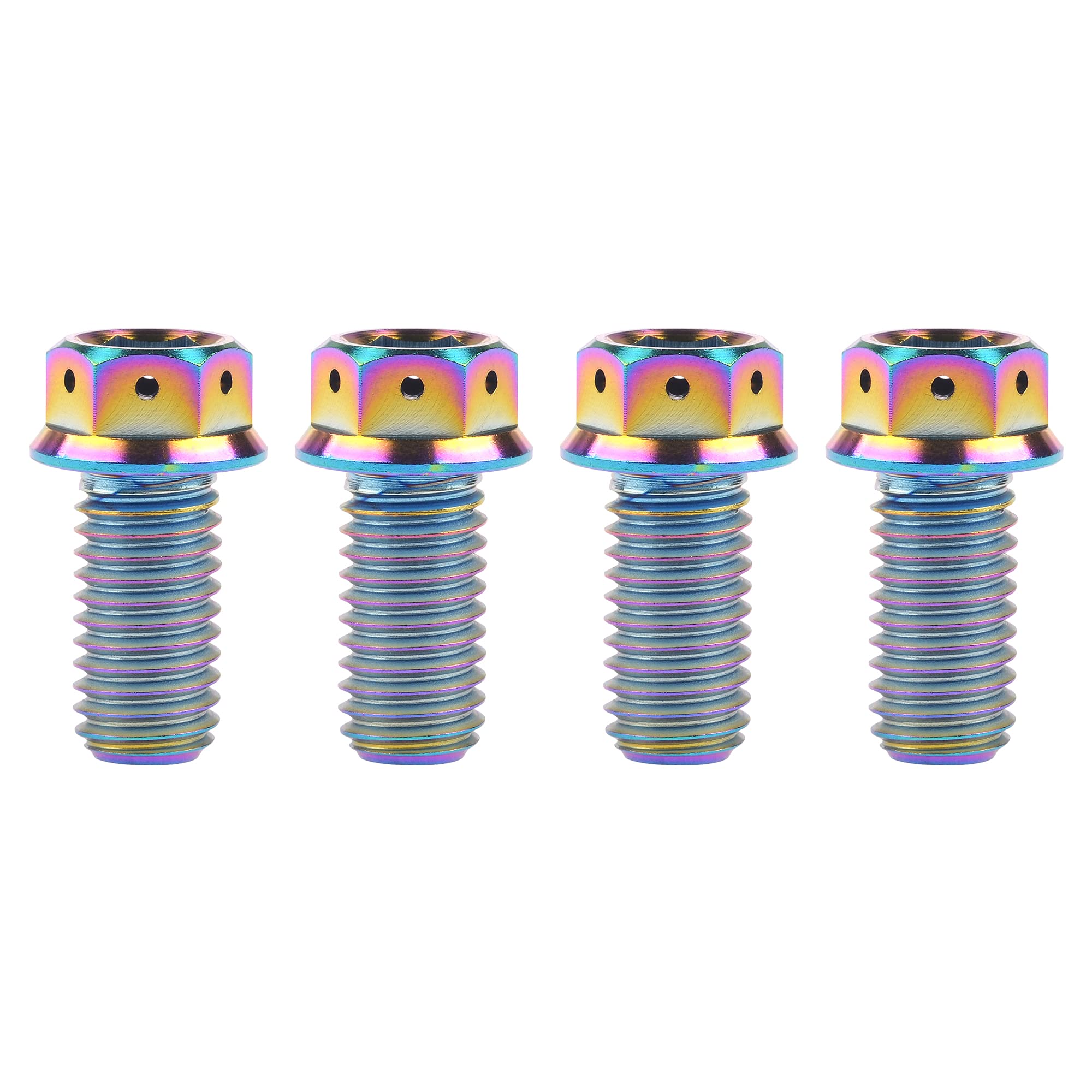 Vis à tête hexagonale M10 contre le desserrage, pas de 1,25 mm multicolore 20 mm - 8