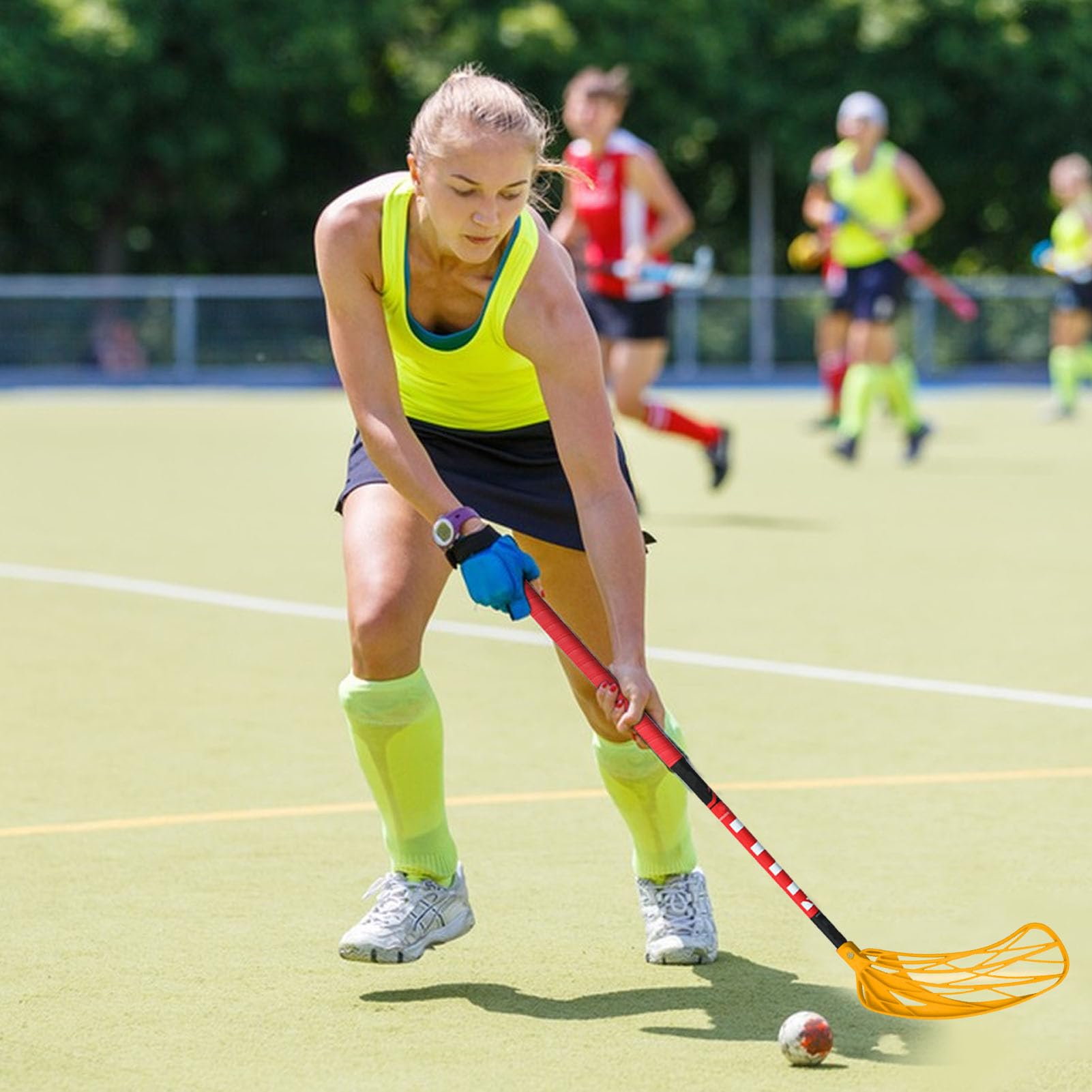 Generisch Tête de hockey de Floorball - Équipement d'entraînement pour adolescents - Tête de floorball avec design robuste et ergonomique pour les amis et les amoureux