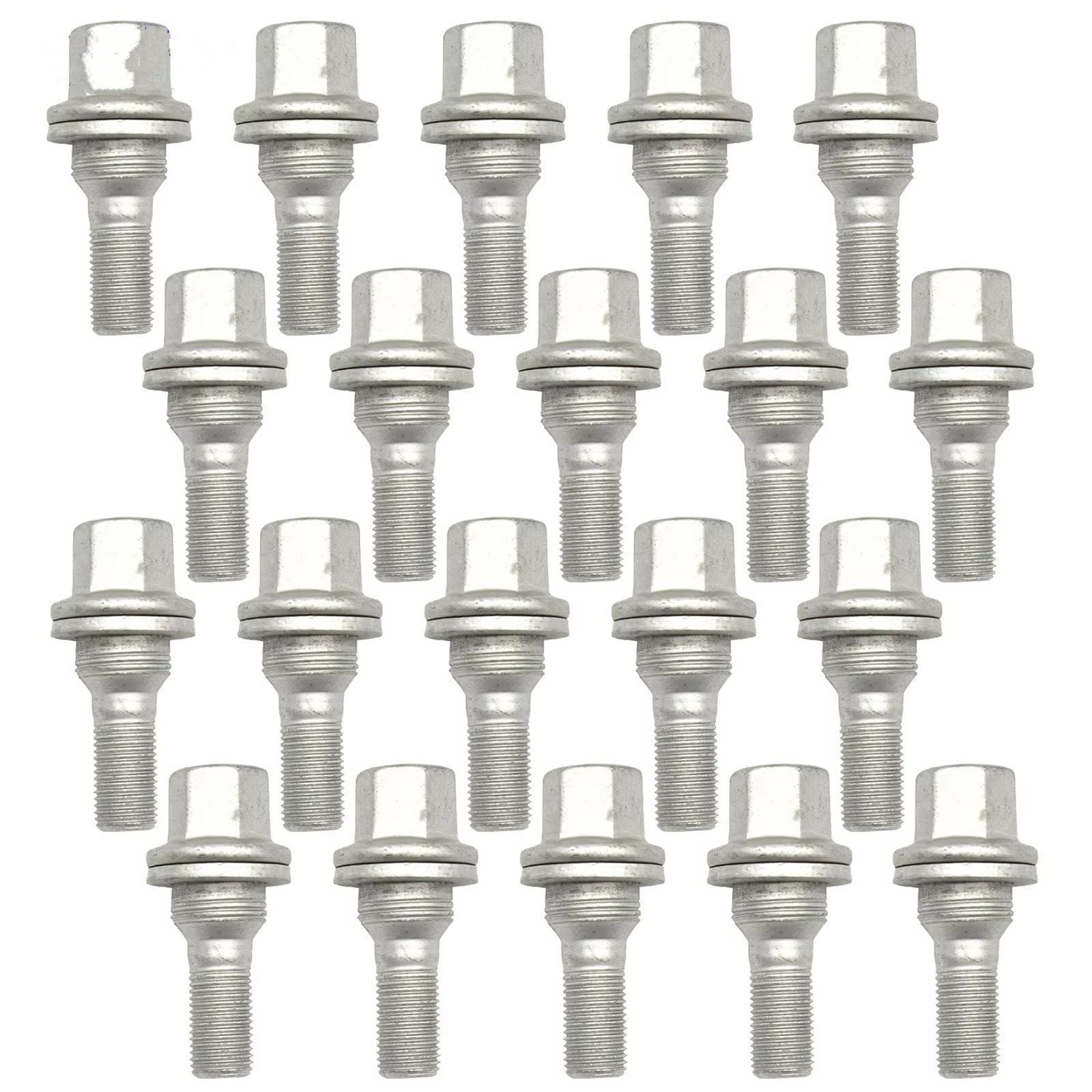 Pernos para ruedas de coche compatibles con Peugeot 206 1998 a 2016 7