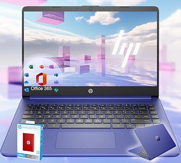 HP 14 Ultrabook Intel 4-Core CPU Back to School Limited Edition with Microsoft 365 32GB RAM 1600GB Storage 64GB OnBoard withHP 512GB P500 Portable SSD + 1TB OneDrive Royal Blue Win 11