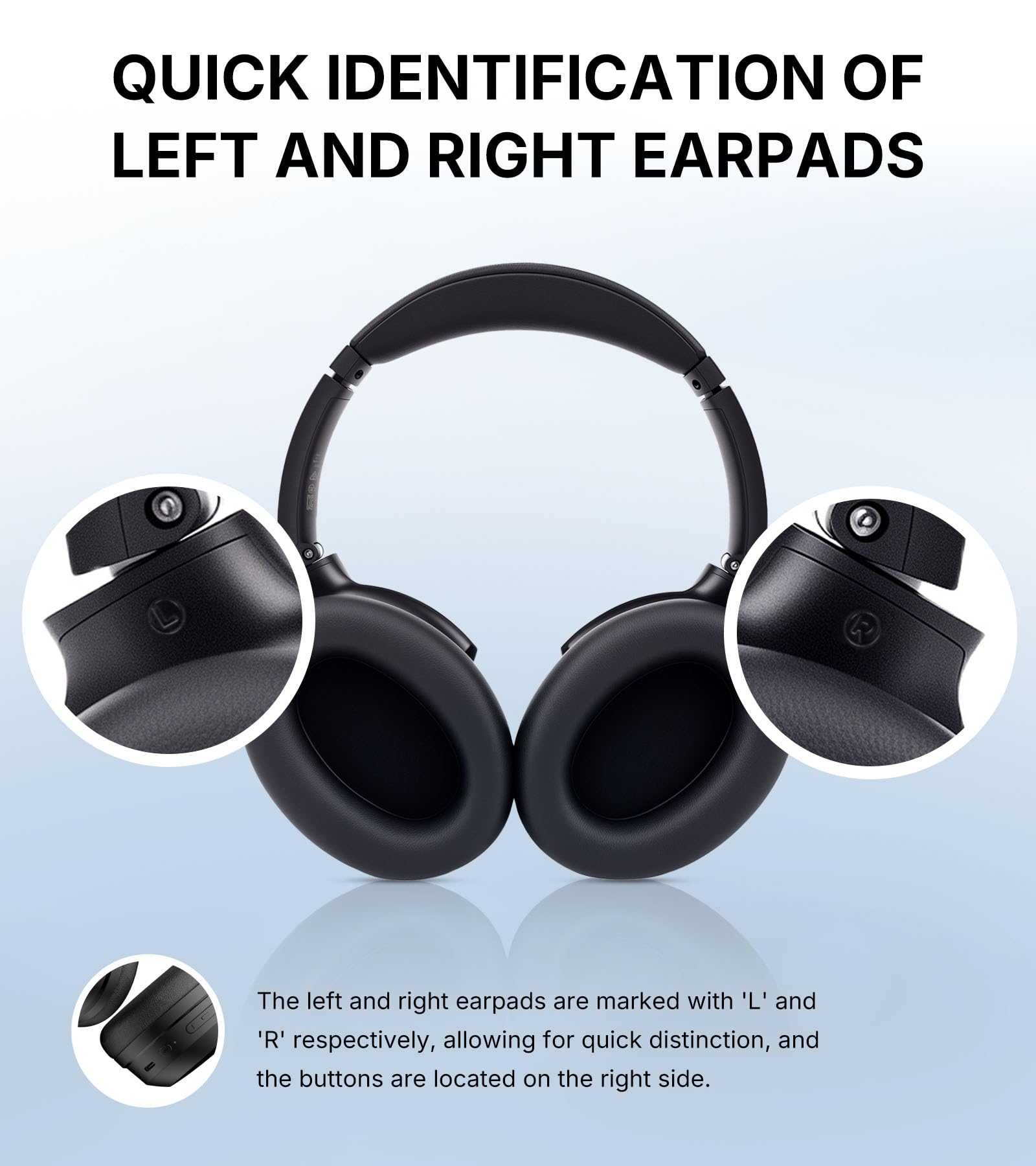 Edifier WH700NB Pro Kabellose Over-Ear Kopfhörer mit -43dB Aktiver Geräuschunterdrückung, Hi-Res Audio, AAC, Bluetooth V5.4, Multi-Point-Verbindung, AI-Klare Anrufe, Schnellladung, Faltbar - Elfenbein