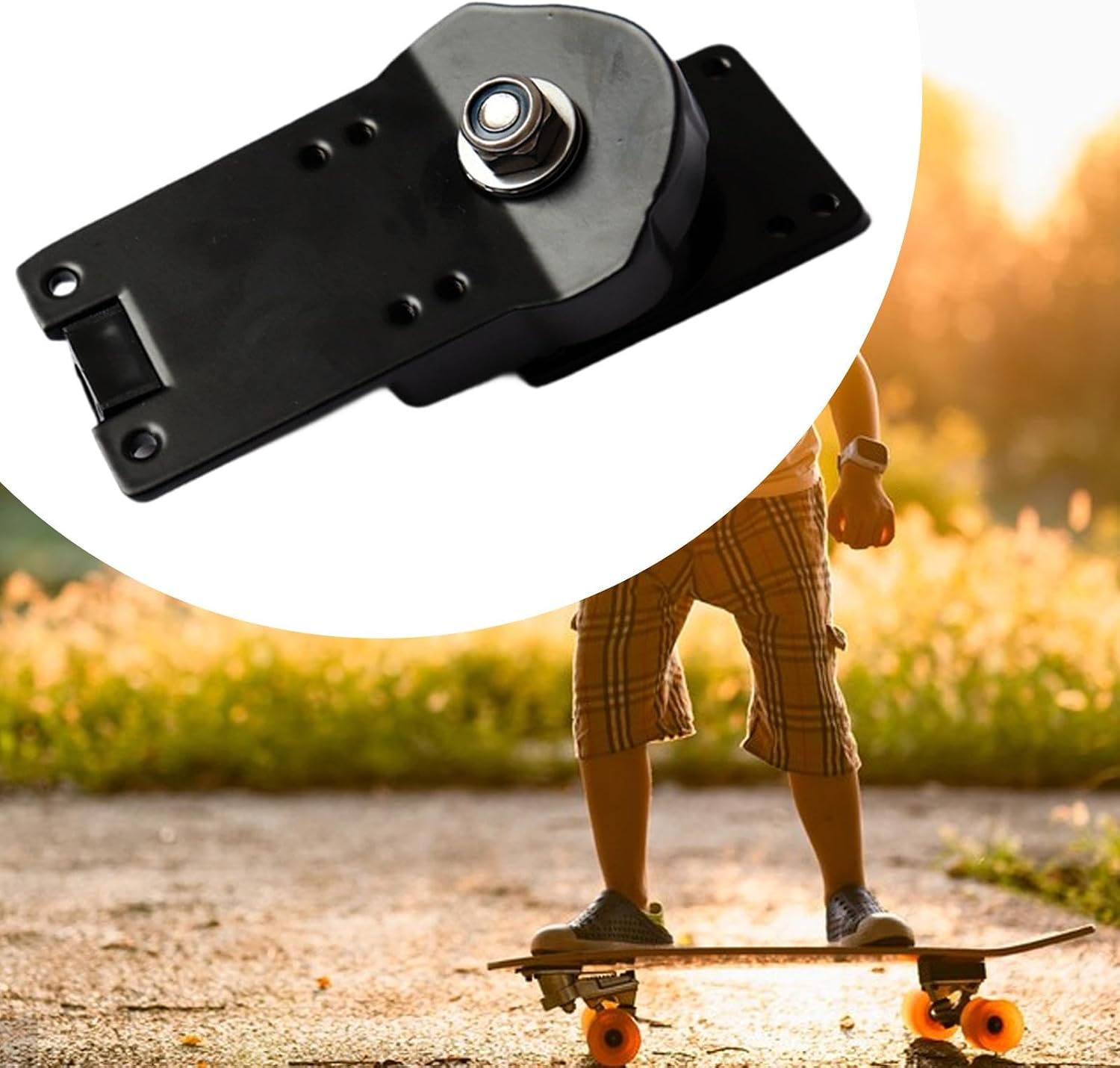 Longboard Skateboard Accessories with Shock Absorption for Surf Skate Truck