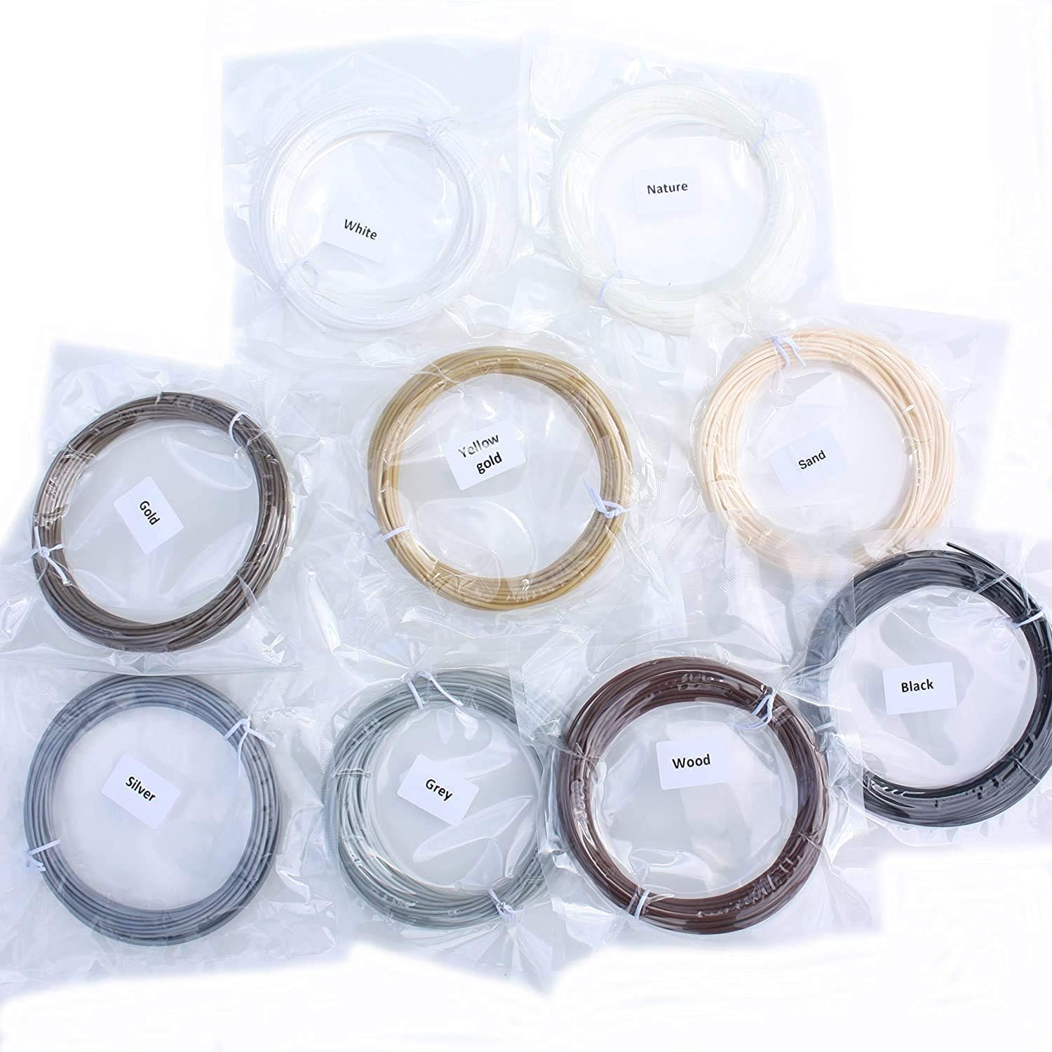 MYNT3D SuperPack PLA 3D Pen Filament Refills, 32 Colors, 10m Each, Over 1kg : Everything Else