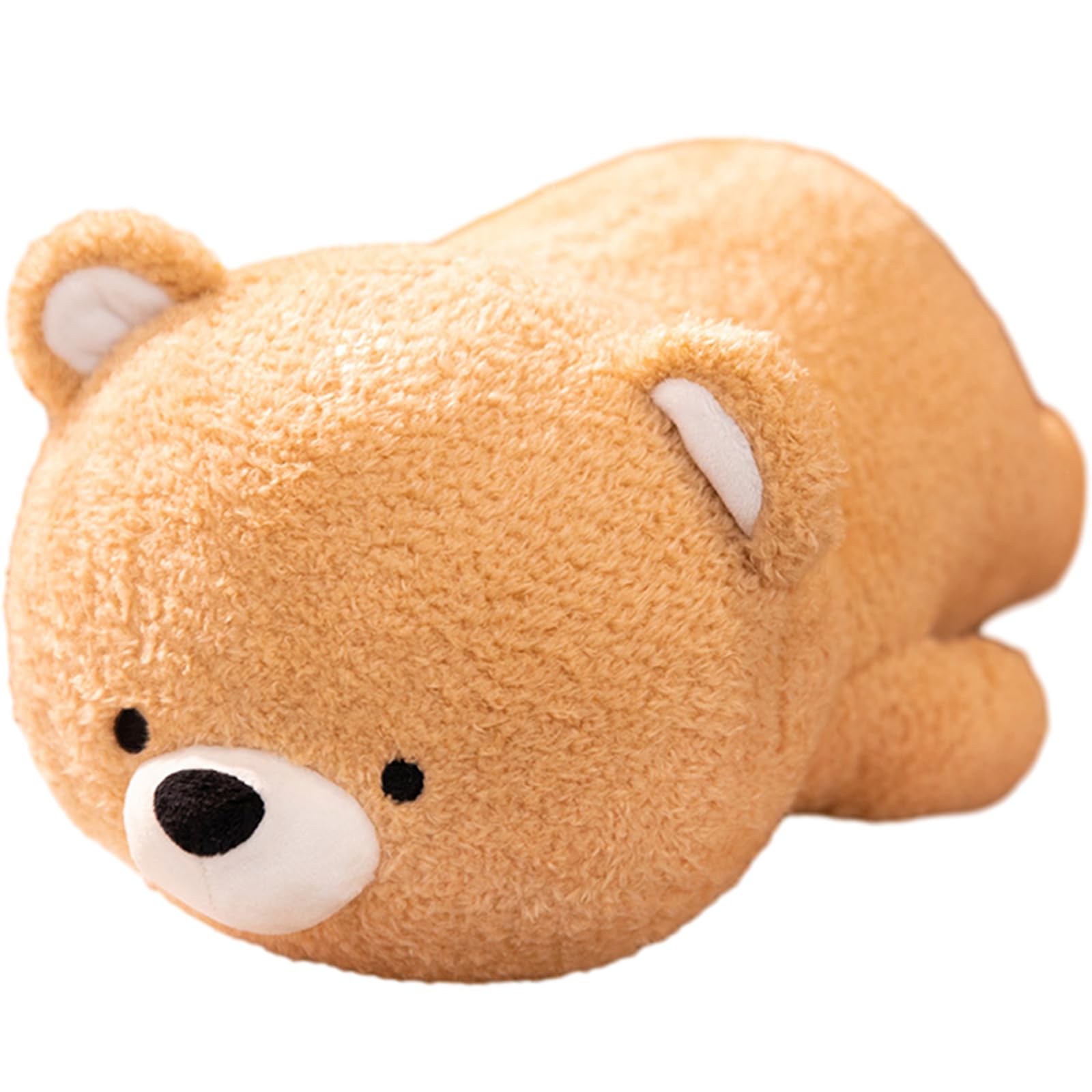 TONGSONG 16 Inch Plush Beige Bear Stuffed Animal Hugging Pillow Cuddly Bear Plushies Anime Gifts for Kids and Lovers